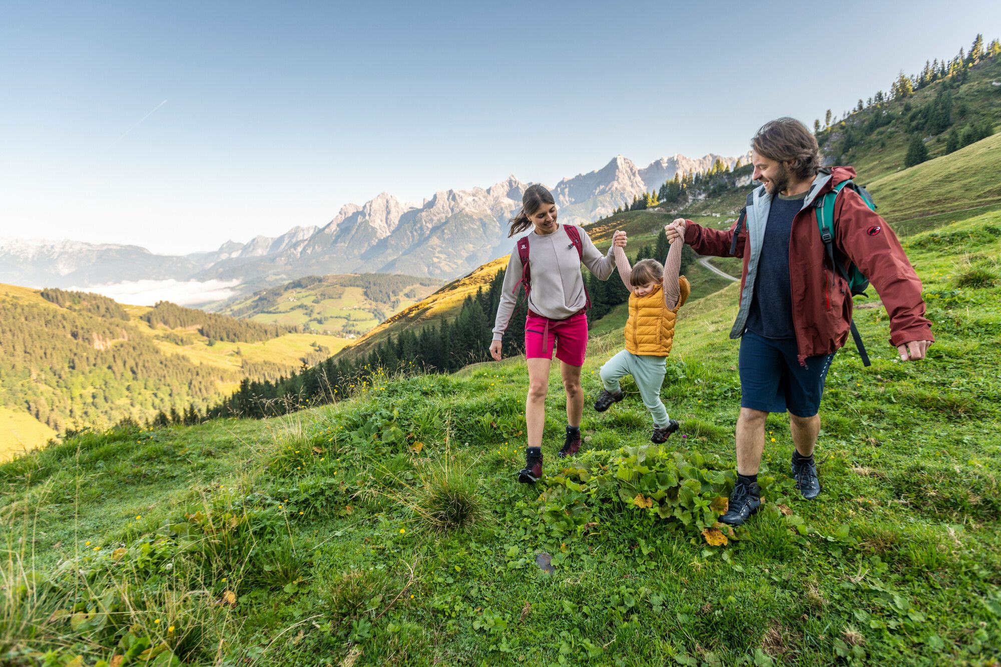 Wandergruppe beim Hochkönig